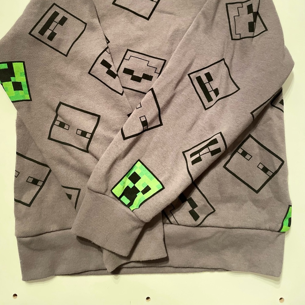 Minecraft Sweatshirt NWOT boys M